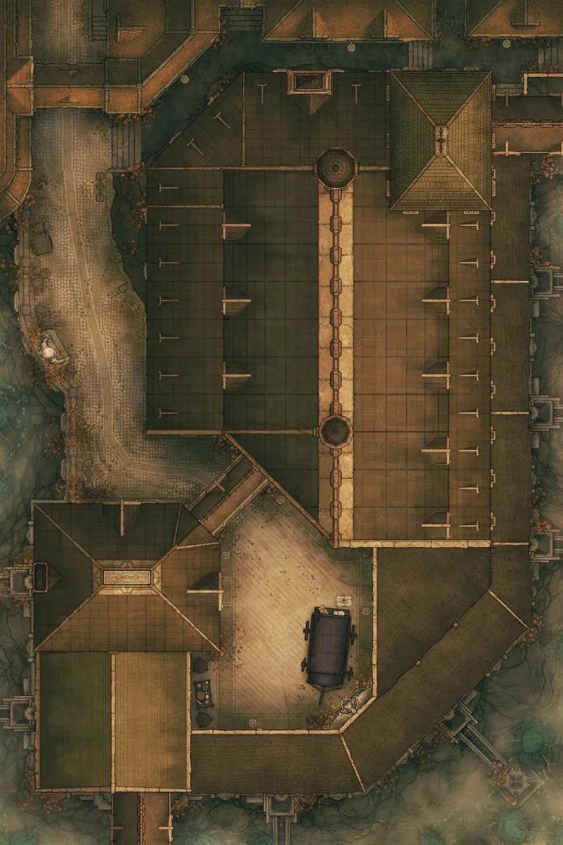 Printing Press map, Roof Day variant thumbnail