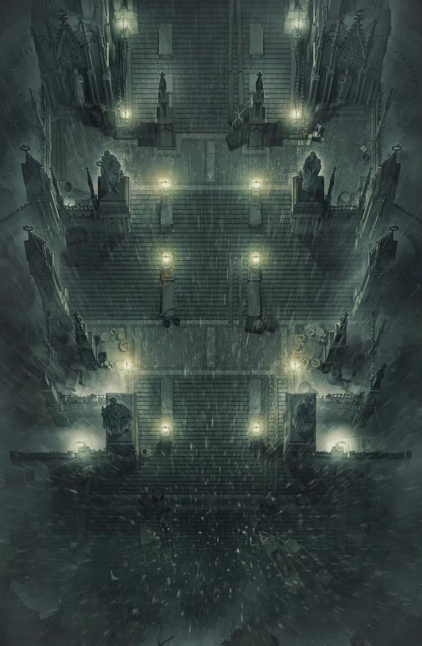 Pilgrim Steps map, Rain variant thumbnail