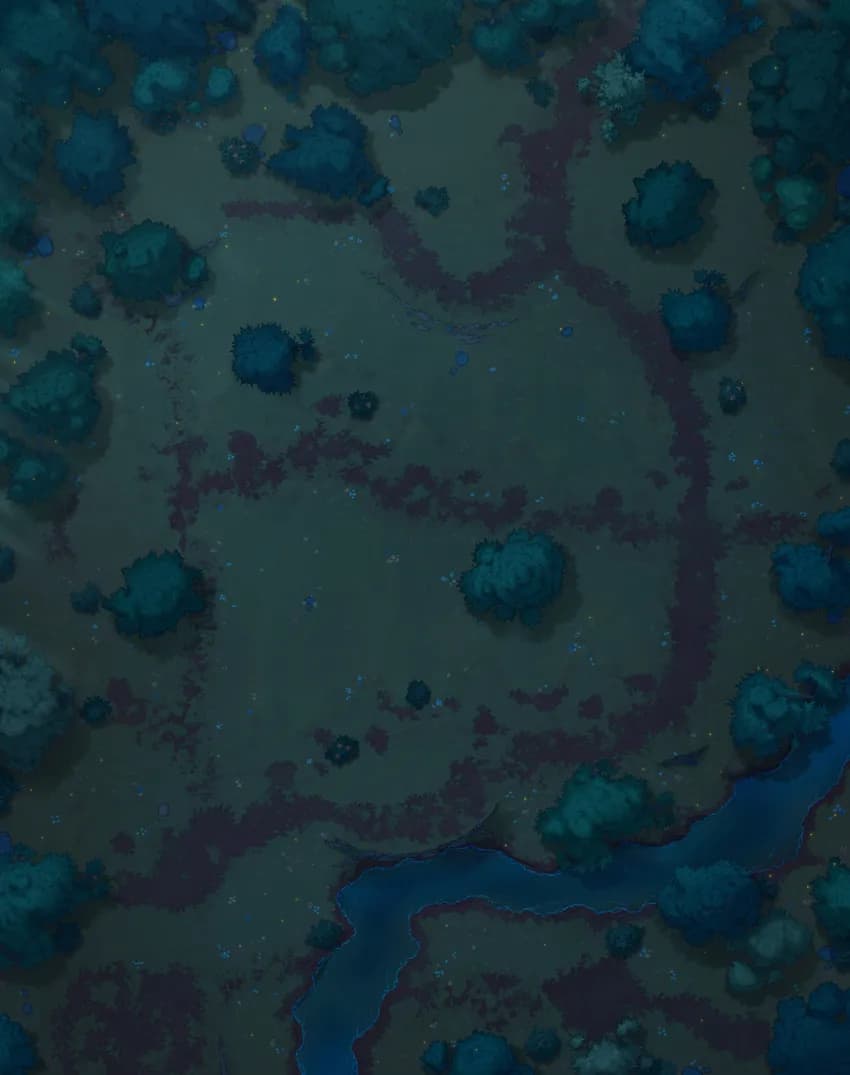 Verem Cellars map, Natural Night variant thumbnail