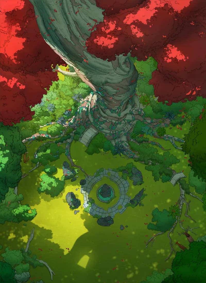 Sacred Grove map, No Magic variant thumbnail