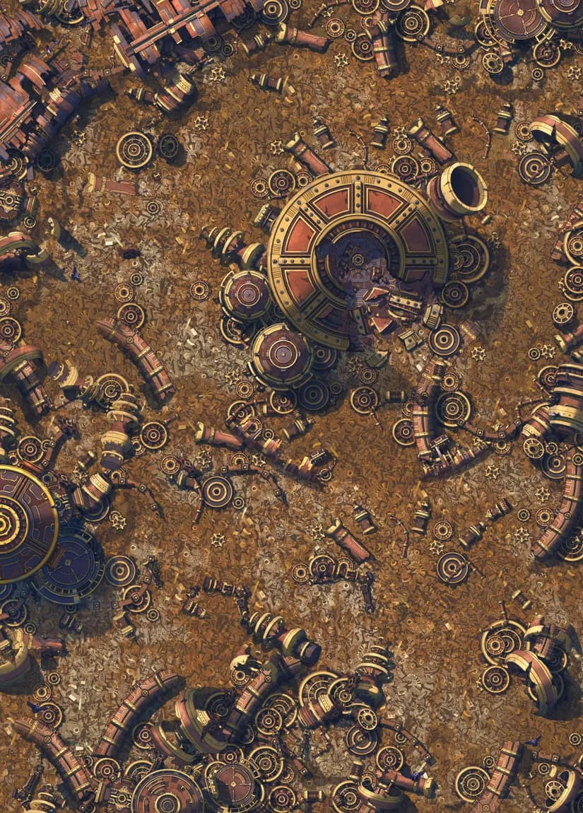 Gnome Minefield map, Junk variant thumbnail