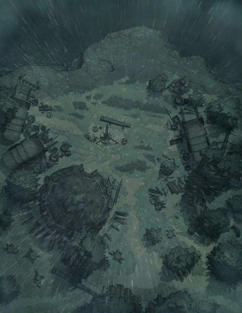 Lakeside Respite map, Rain variant thumbnail