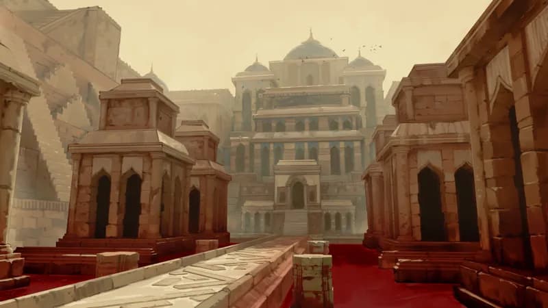Ancient Stepwell map, Blood variant thumbnail