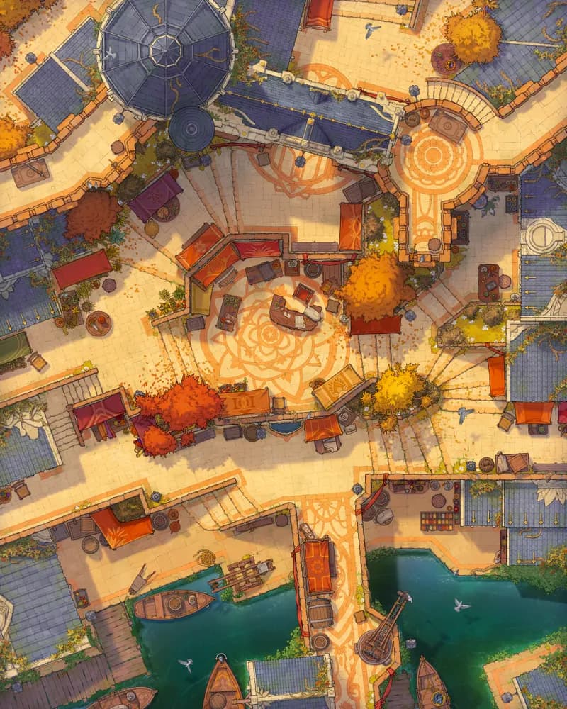 Marketplace Bridge map, Autumn variant thumbnail