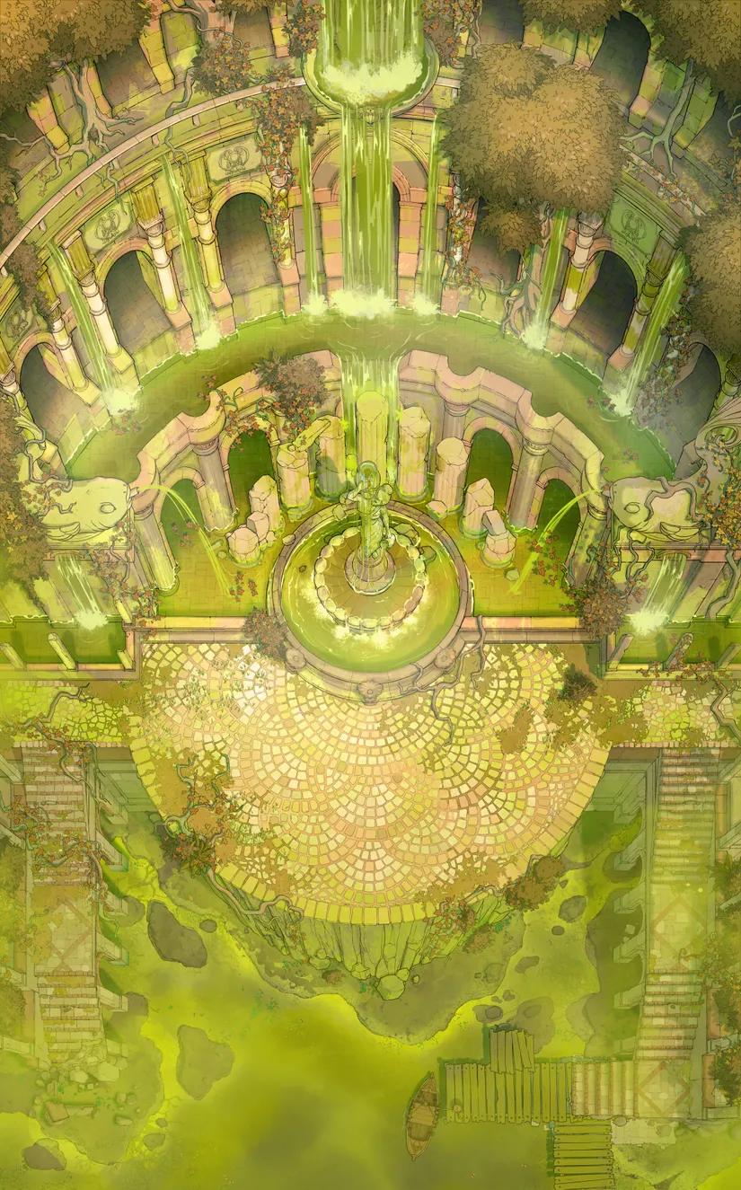 Nymphaeum map, Toxic variant thumbnail