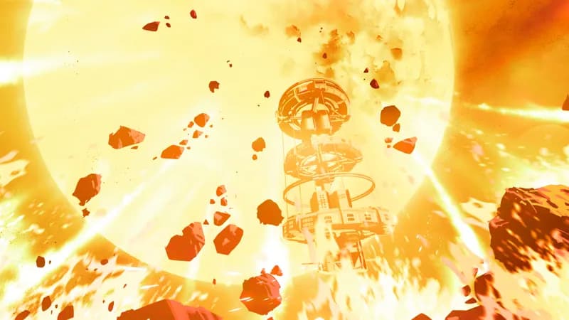 Ouroboros Space Station map, Solar Flare variant thumbnail