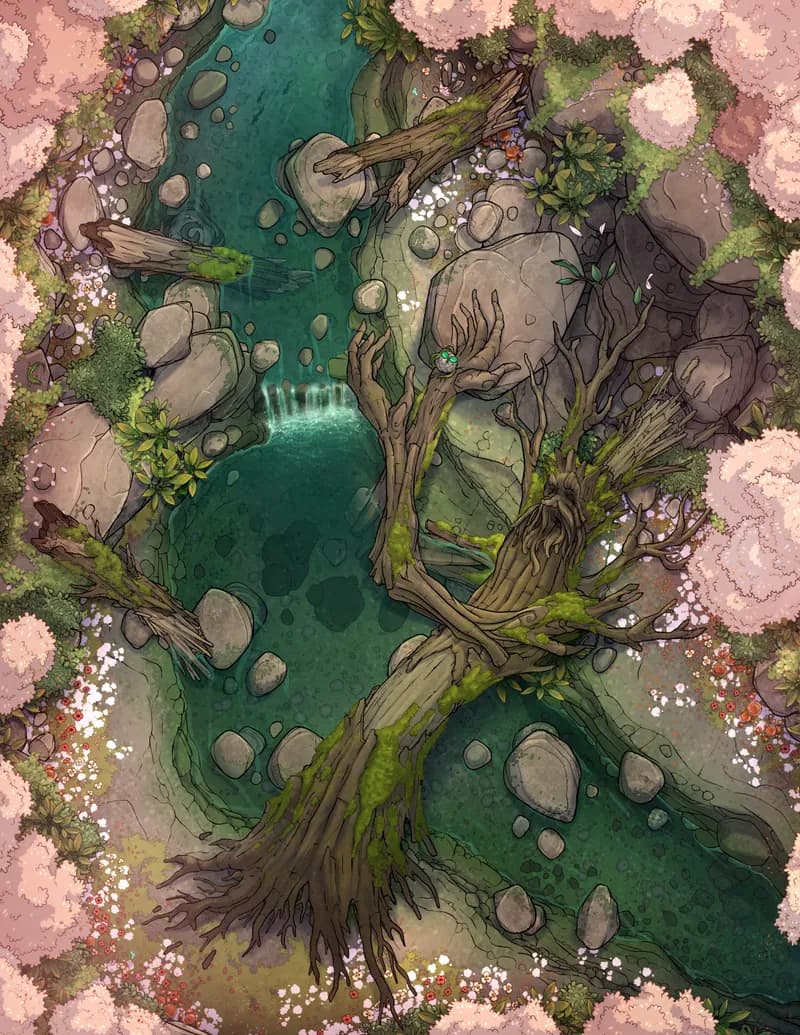 Treant Falls map, Spring variant thumbnail
