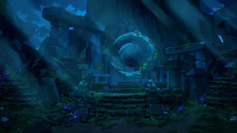 Mysterious Druid Grove map, Dark variant thumbnail