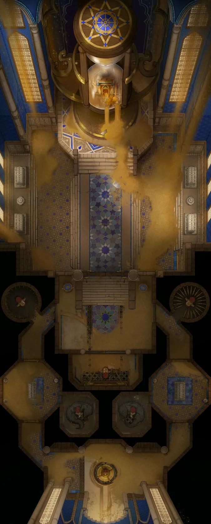 Tomb of Sand Interior map, Original Day variant thumbnail