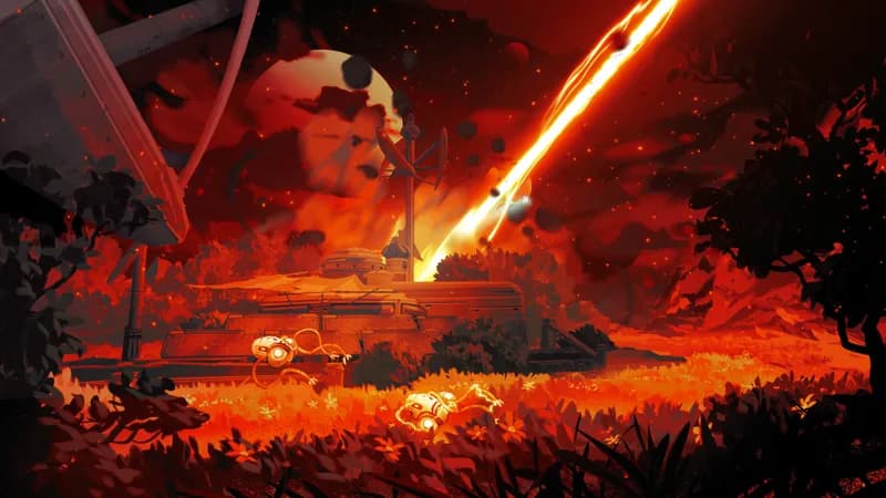 Solarpunk Tea Farm map, Orbital Laser variant thumbnail