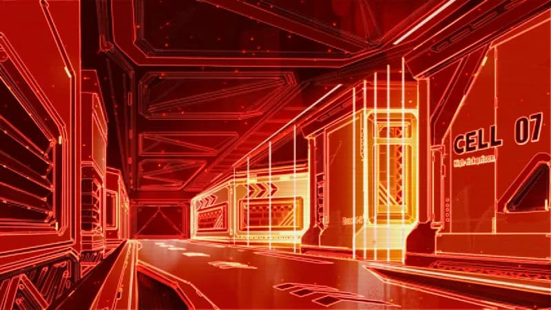 Odobenus Prison Ship Corridor map, Simulation variant thumbnail