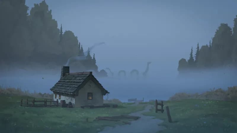 Serene Lakeside map, Nessie variant thumbnail