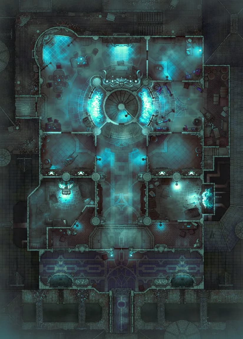 Calefactory map, Haunted variant thumbnail