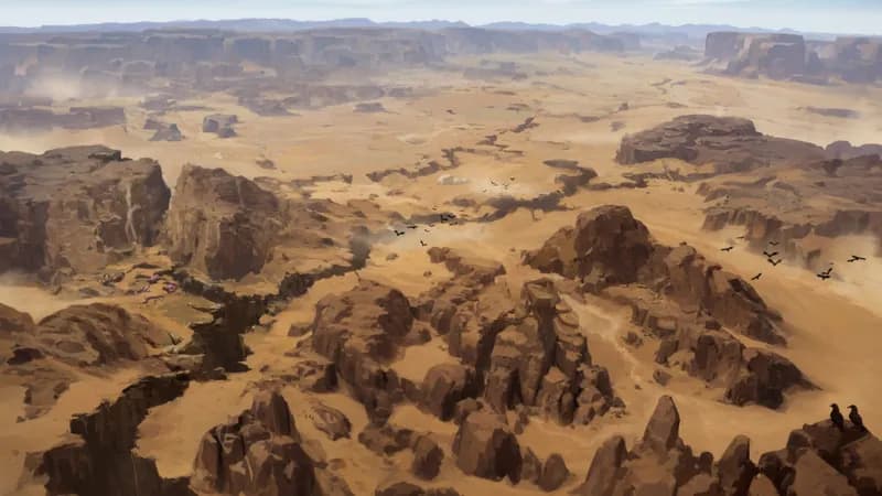 Rocky Desert map, Natural Day variant thumbnail