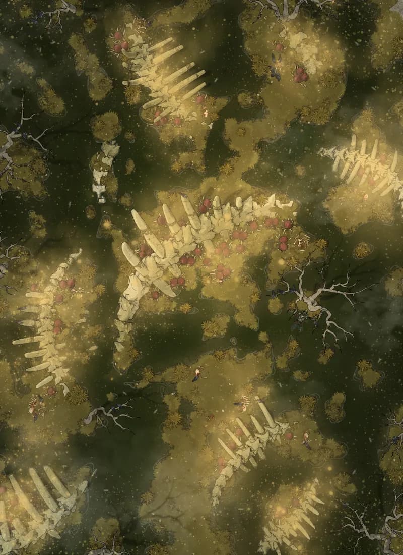 Wyrm Nest map, Spores variant thumbnail