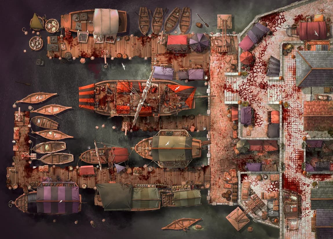 Trading Port map, Massacre variant thumbnail