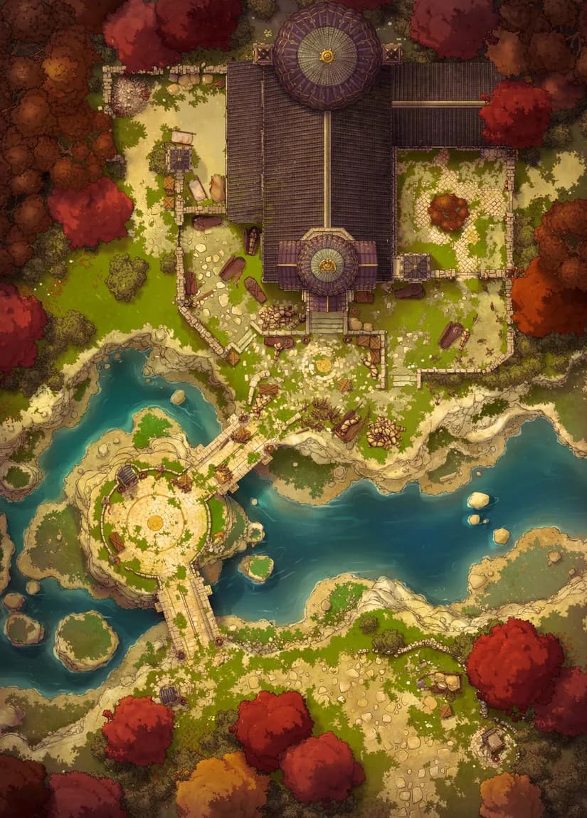 Celestial Chapel map, Autumn variant thumbnail