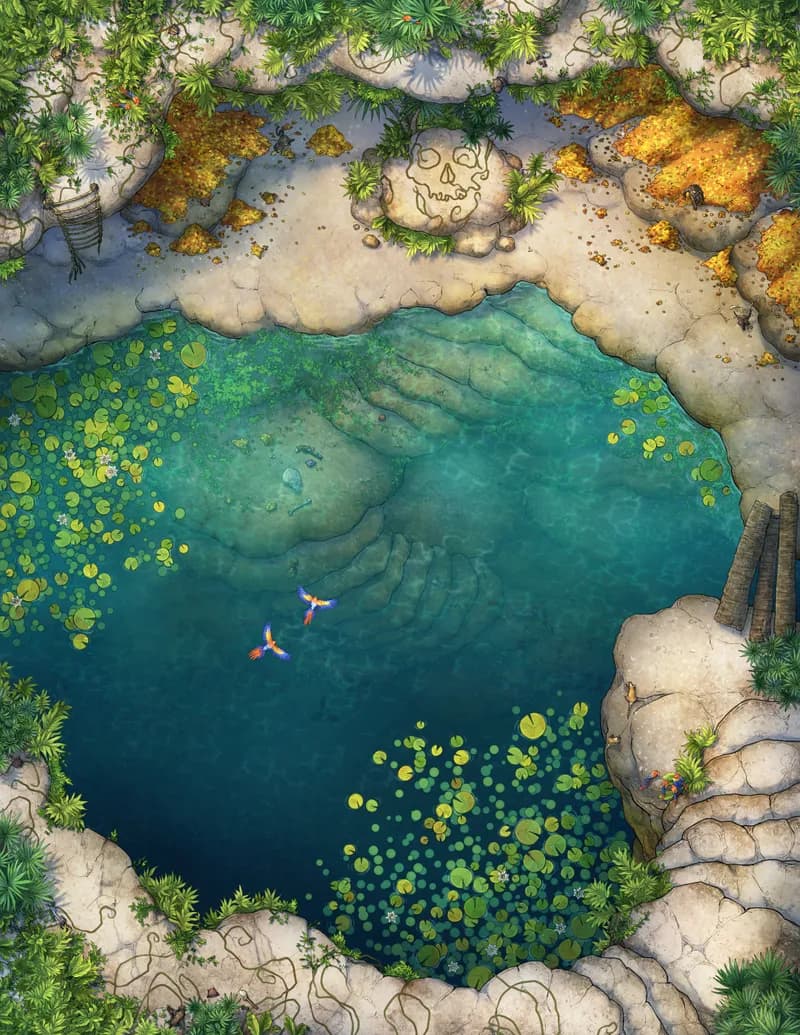 Jungle Treasure Trove map, Gold variant thumbnail