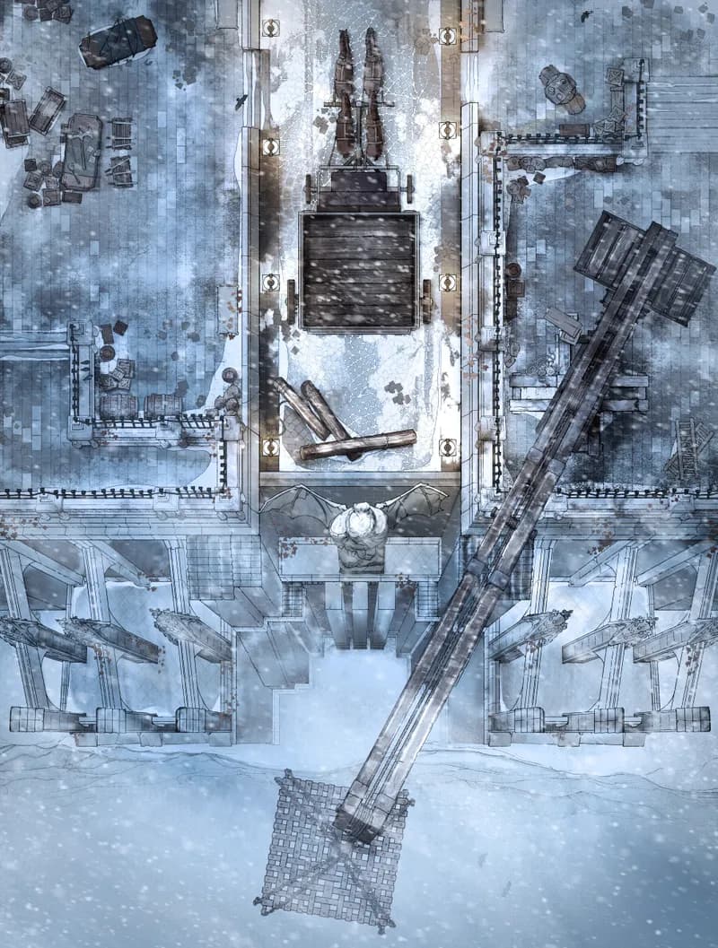 Wyrm Winch map, Winter variant thumbnail