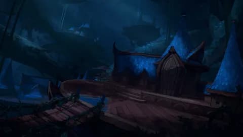 Fairy Treetop Village map, Dark variant thumbnail