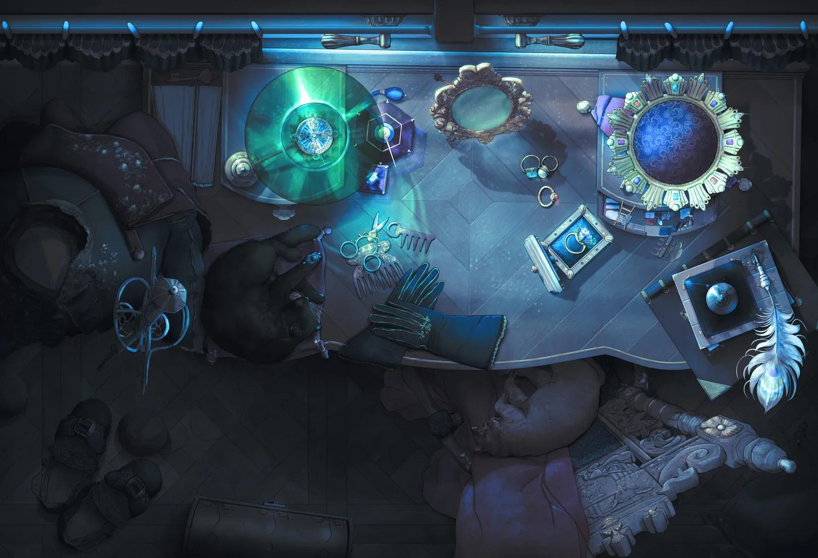 King's Crown map, Dark variant thumbnail