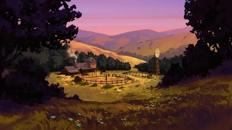 Pastoral Village Stables map, Sunset variant thumbnail