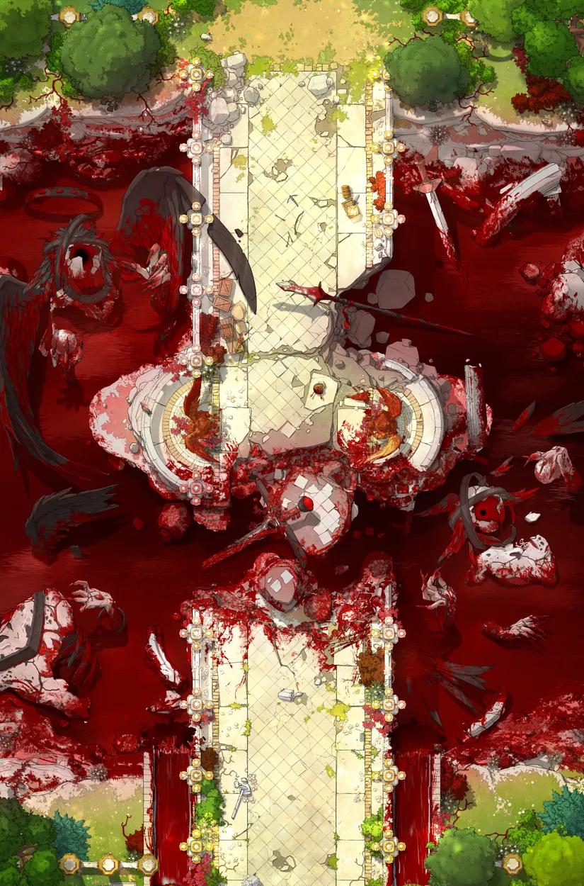 Empyreal Bridge map, Blood variant thumbnail