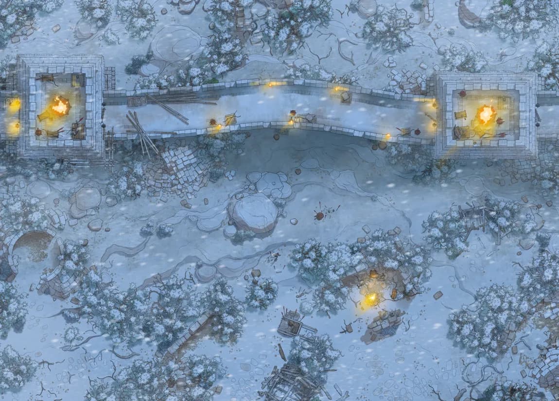 Great Wall map, Winter variant thumbnail