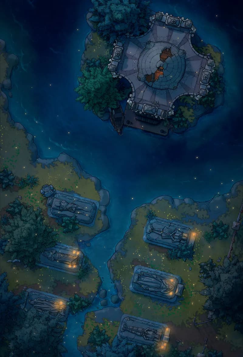 Frozen Tombs map, Summer Night variant thumbnail