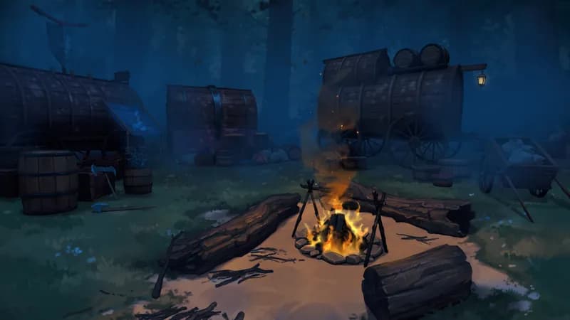 Caravan Camp map, Fog variant thumbnail