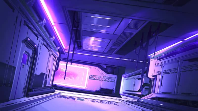 The Claymore Corridor map, Violet variant thumbnail