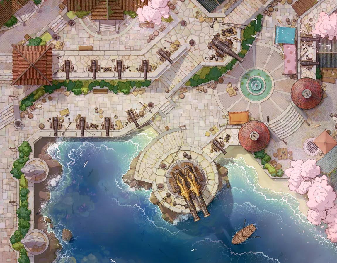 Port Bastion map, Spring variant thumbnail