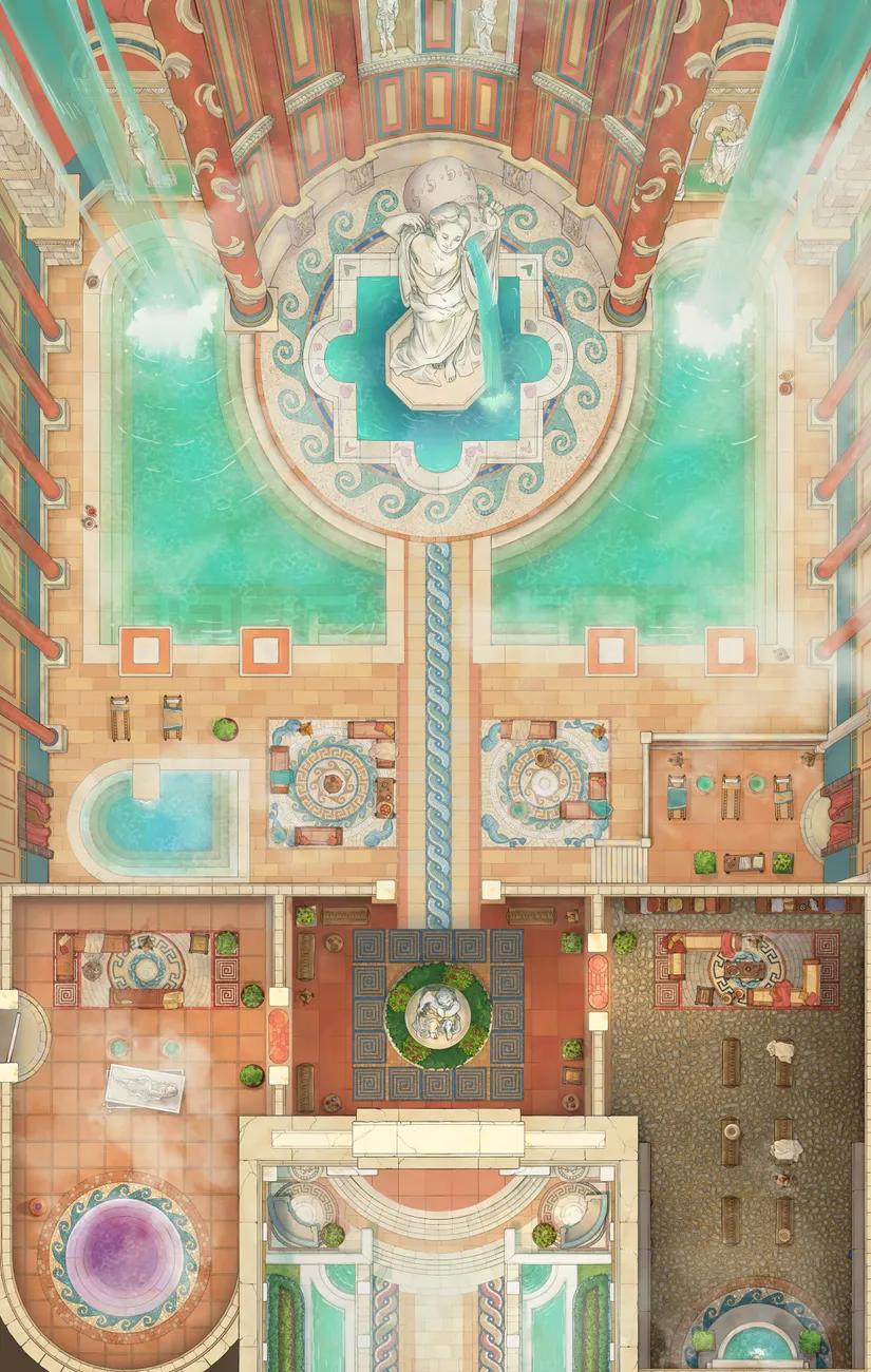 Imperial Bath Complex map, Original Day variant thumbnail