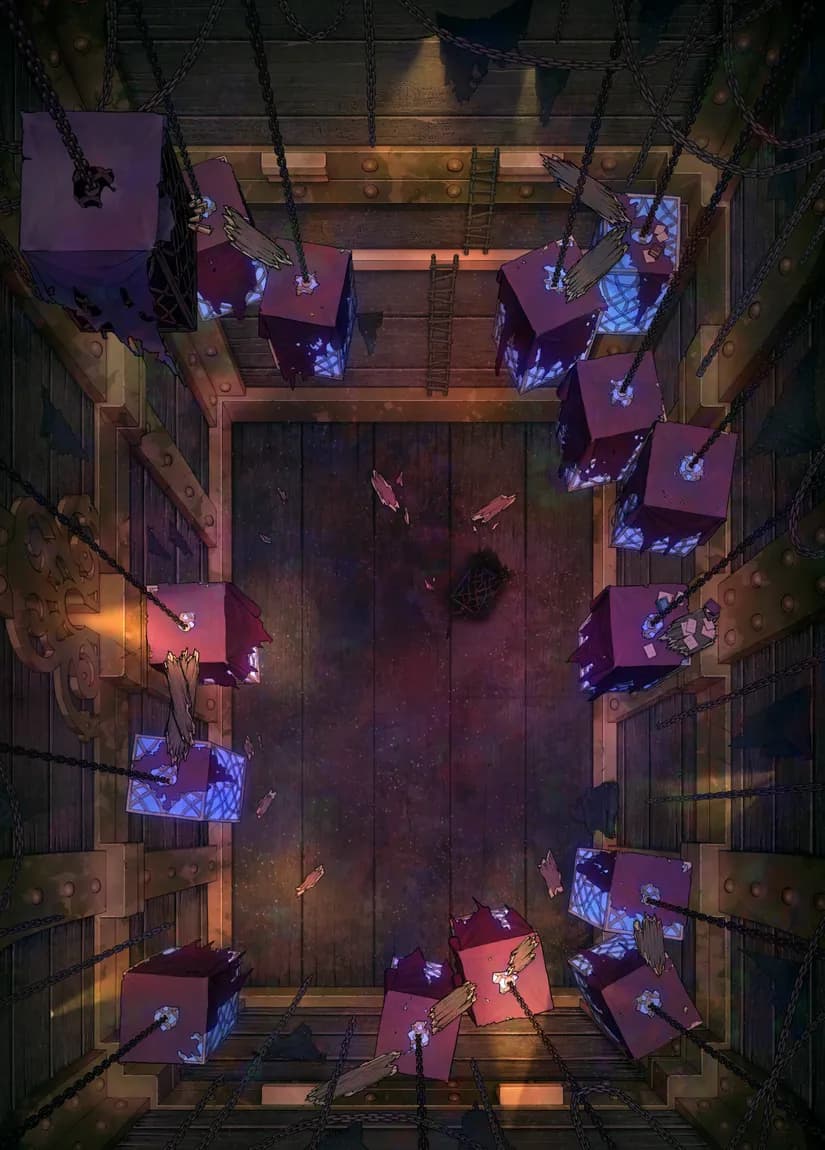 Wizard Prison Part 7 map, Unbroken Floor variant thumbnail