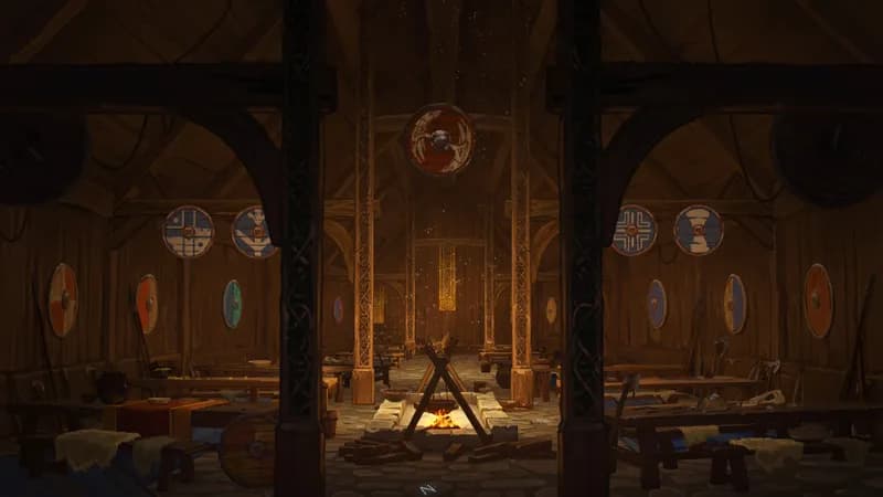 Viking Longhouse map, Long Halll variant thumbnail