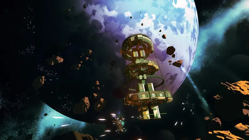 Ouroboros Space Station map, Snakebite variant thumbnail