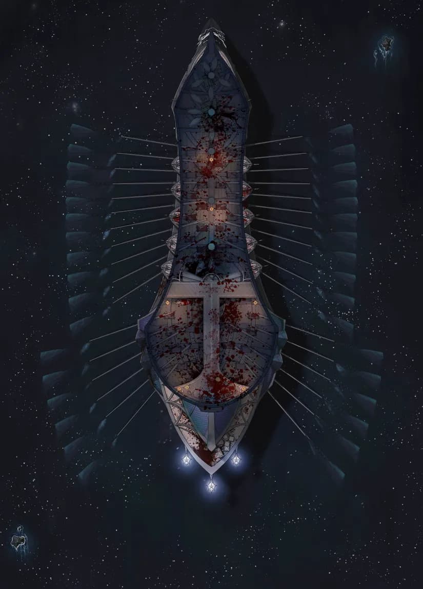 Drow Warship Interior map, Massacre Bottom Deck variant thumbnail