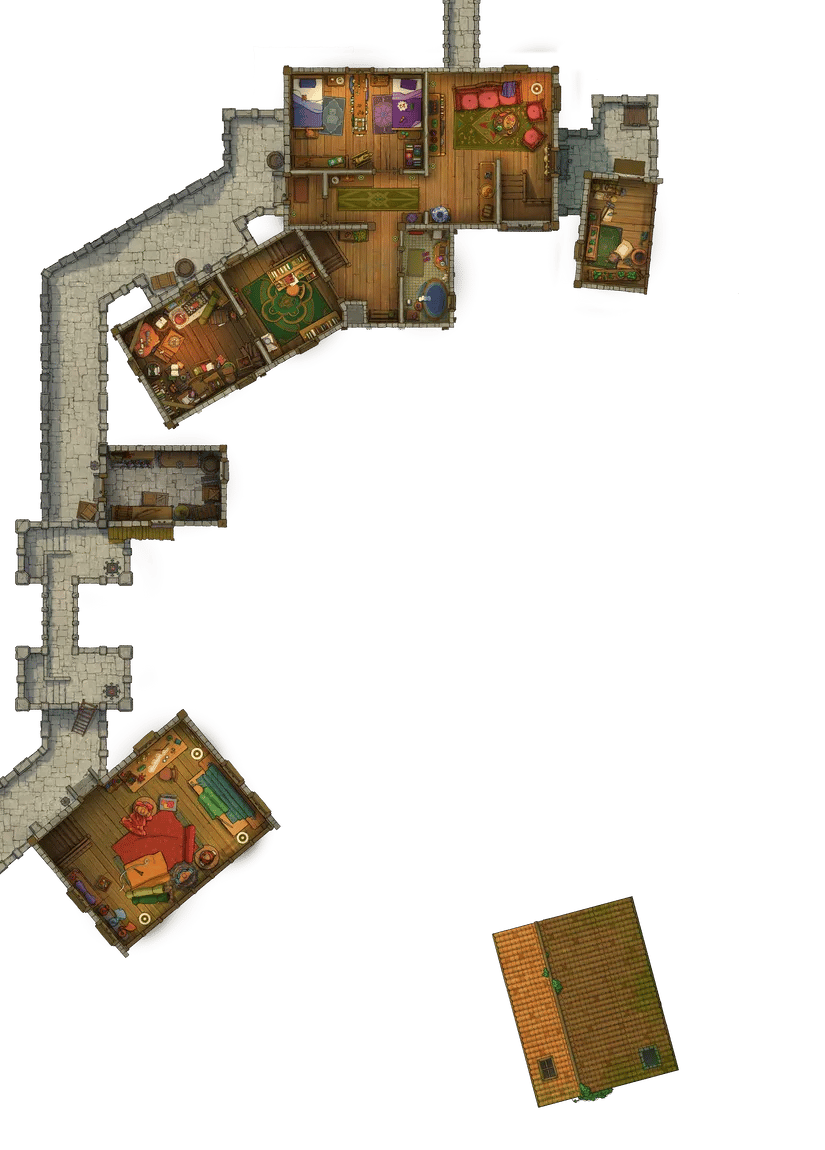 Heart of the Village map, Interior Floor 02 Day Tile variant thumbnail