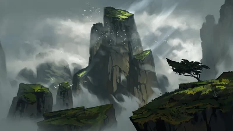 Birdfolk Village map, Natural Day variant thumbnail