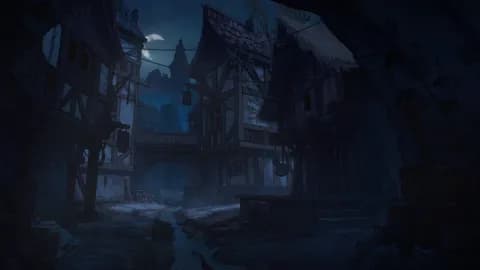 City Streets map, Dark Night variant thumbnail