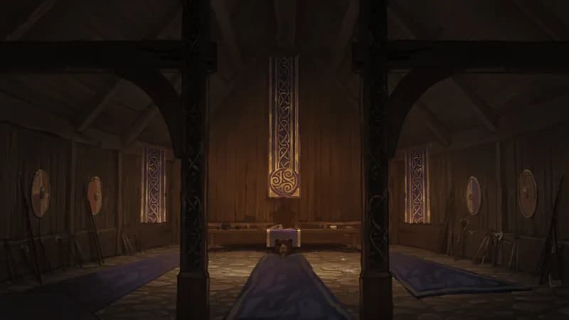 Viking Longhouse map, Chieftain variant thumbnail