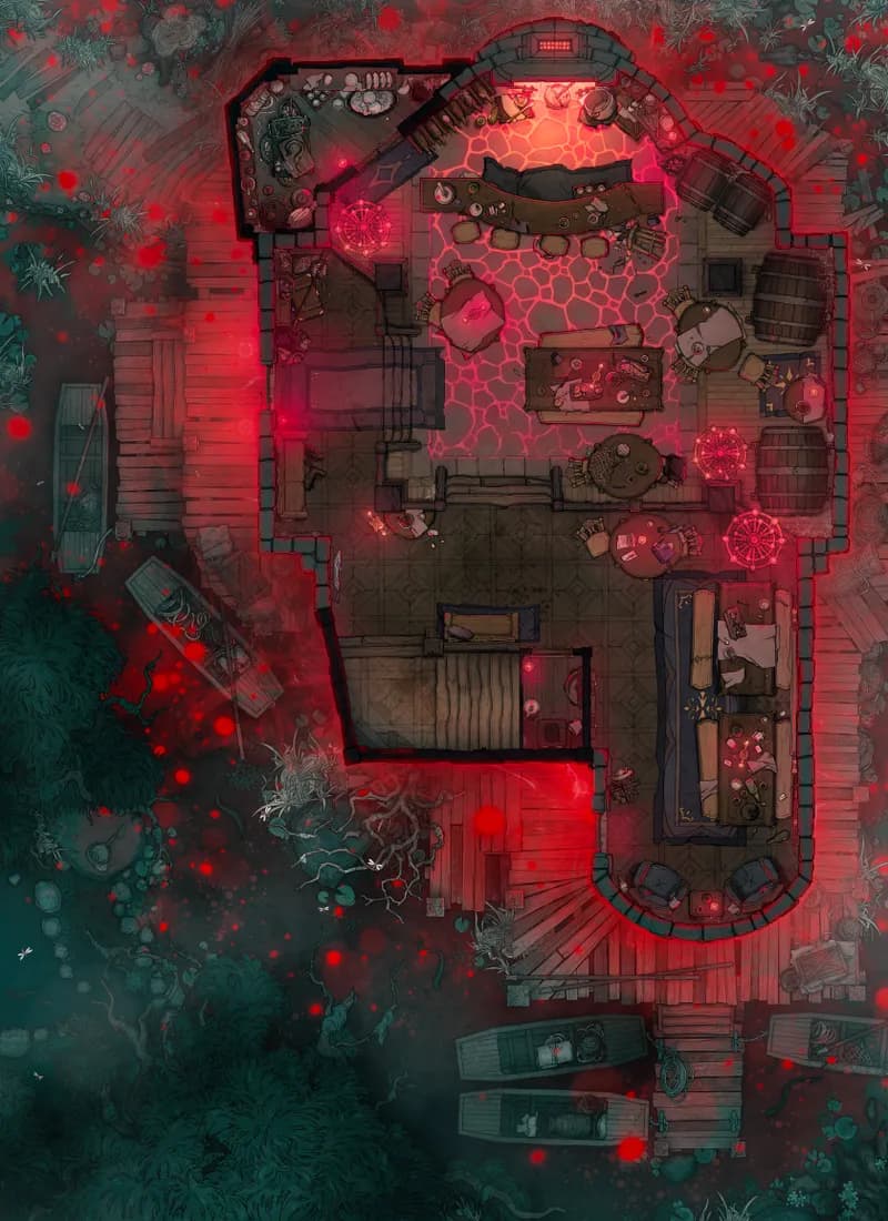 Eeler's Inn map, No Escape variant thumbnail