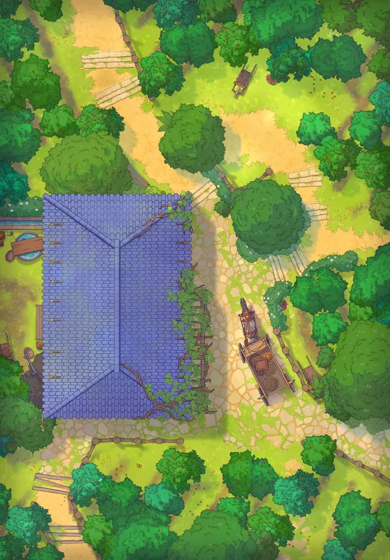 Vivid Vineyard map, Orchard variant thumbnail
