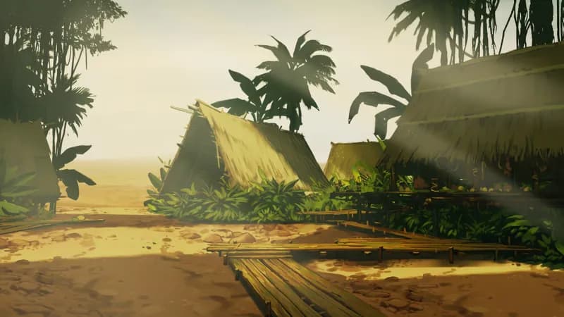 Jungle Village map, Desert variant thumbnail