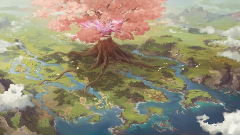 Realm of Yggdrasil map, Spring variant thumbnail