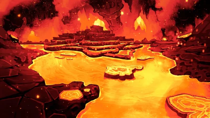Healing Cave Spring map, Lava variant thumbnail