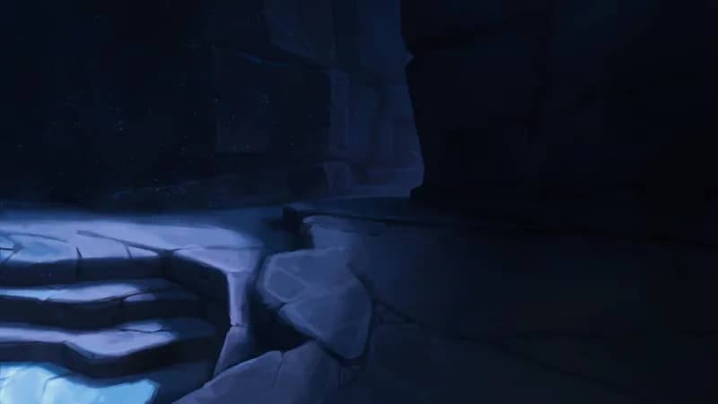 Beetle Tribe Canyon map, Natural Night variant thumbnail
