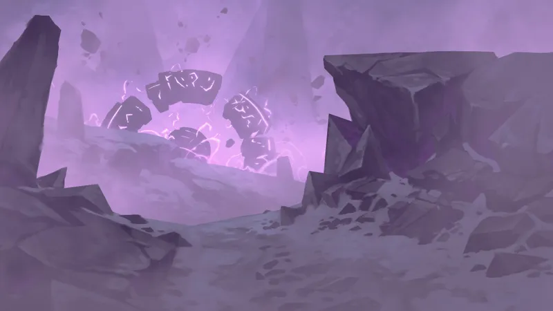 Megalith Gate map, Fog variant thumbnail