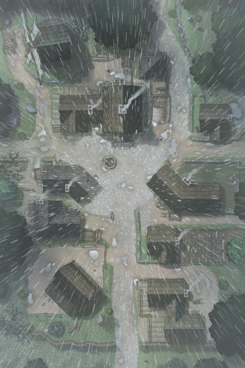 Hauthell map, 03 Rain Day variant thumbnail