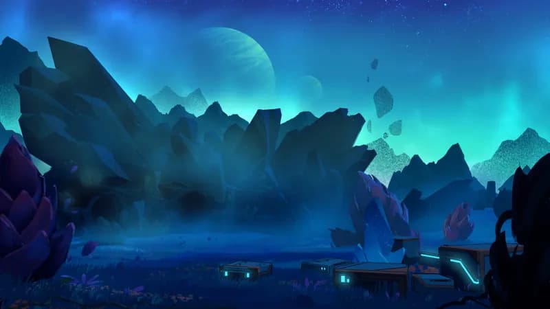 Crystal Mire Research Station map, Dark variant thumbnail